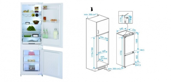 Frigo beko libera installazione