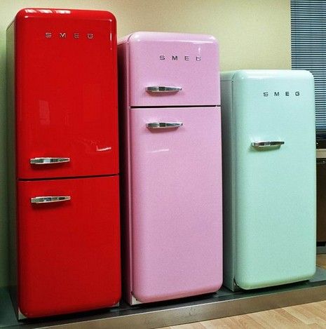 Frigo vintage rose pale