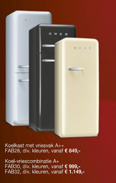 Smeg frigo te koop
