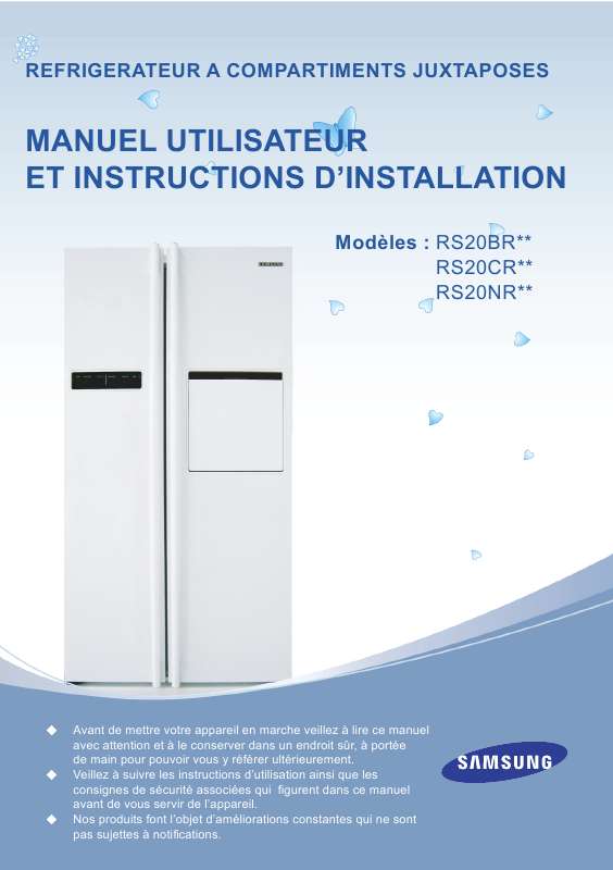 Frigo americain samsung fuite congelateur
