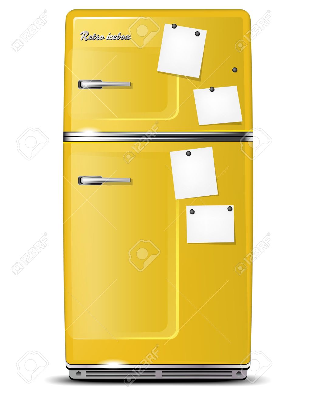 Frigo jaune