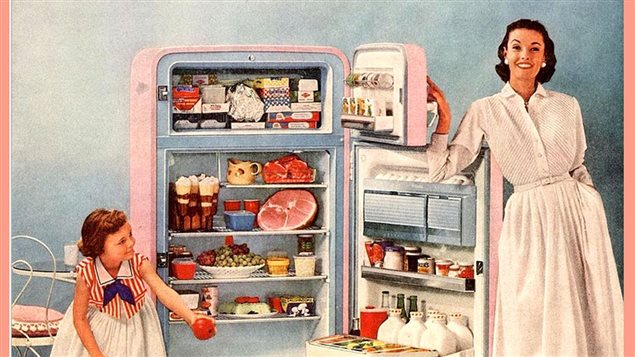 Frigo americain fuite