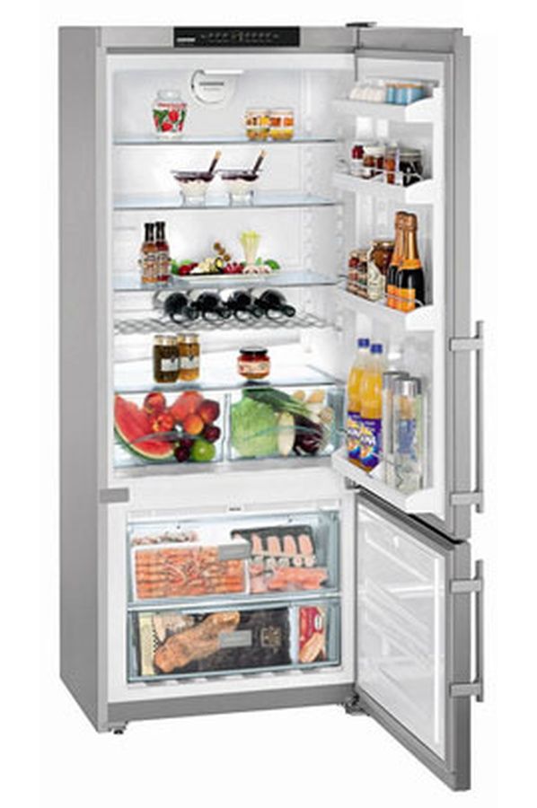 Réfrigérateur congélateur liebherr inox