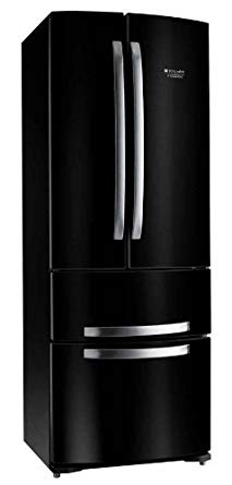 Frigo noir laqué