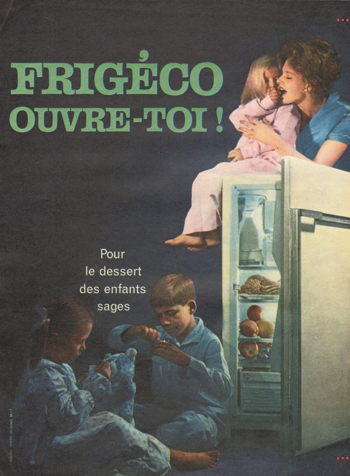 Frigo vintage frigeco
