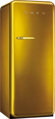 Frigo smeg jaune 2 portes