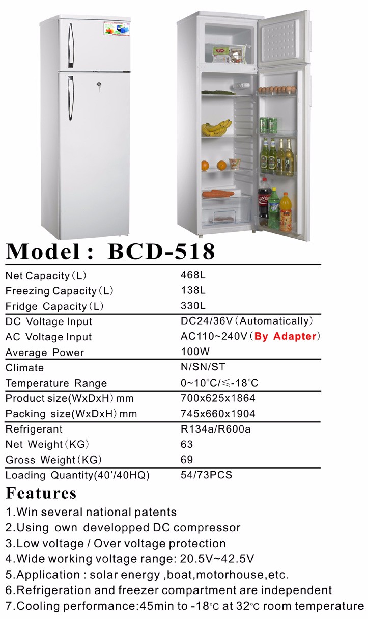 Frigo congelateur ocean