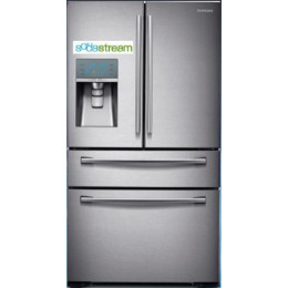 Réfrigérateur américain 452 litres samsung rf62hepn