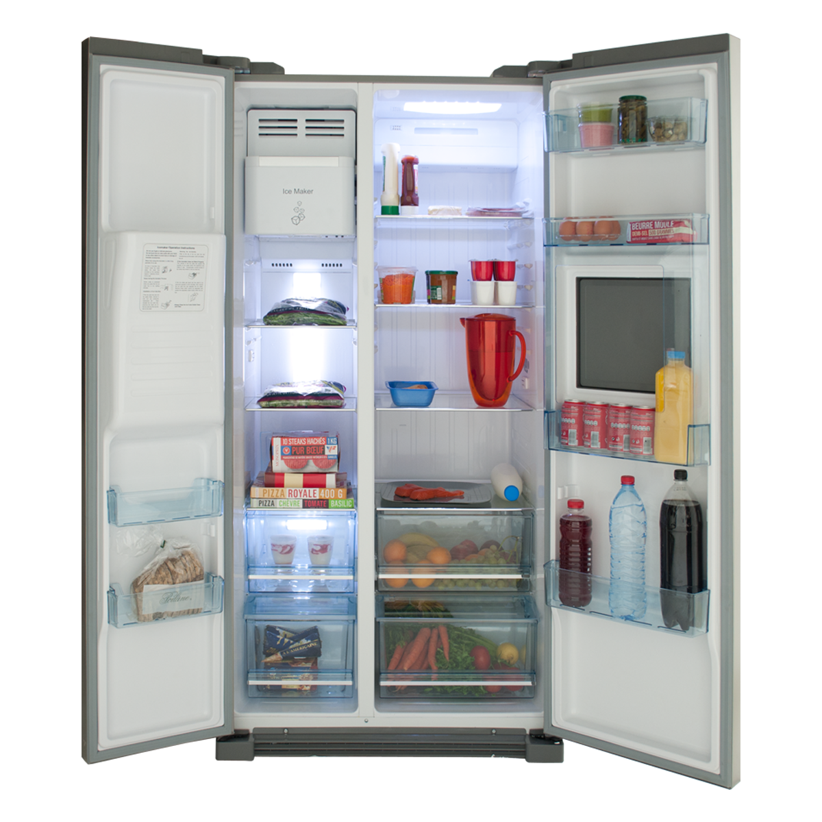 Refrigerateur haier side by side