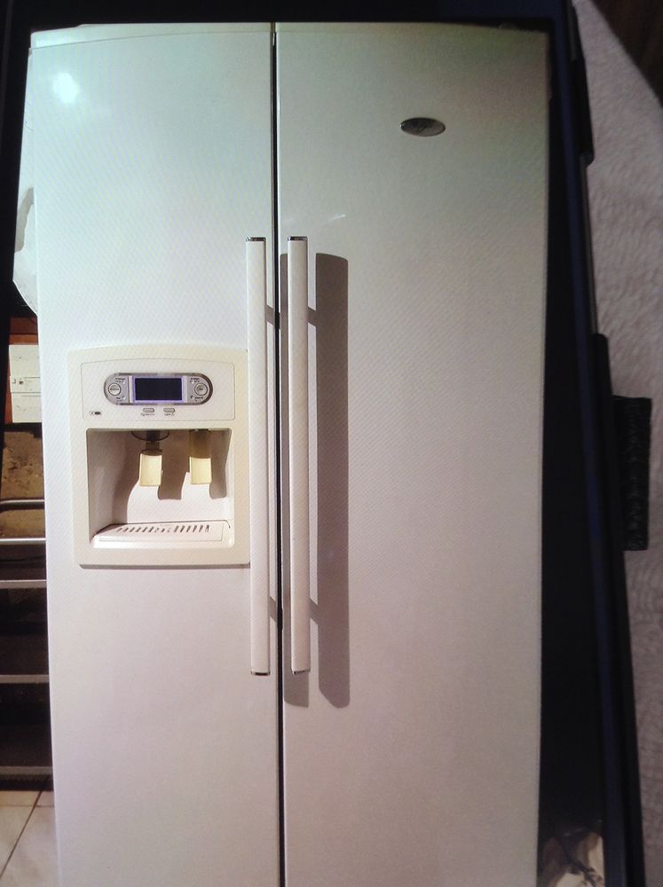 Refrigerateur americain blanc whirlpool