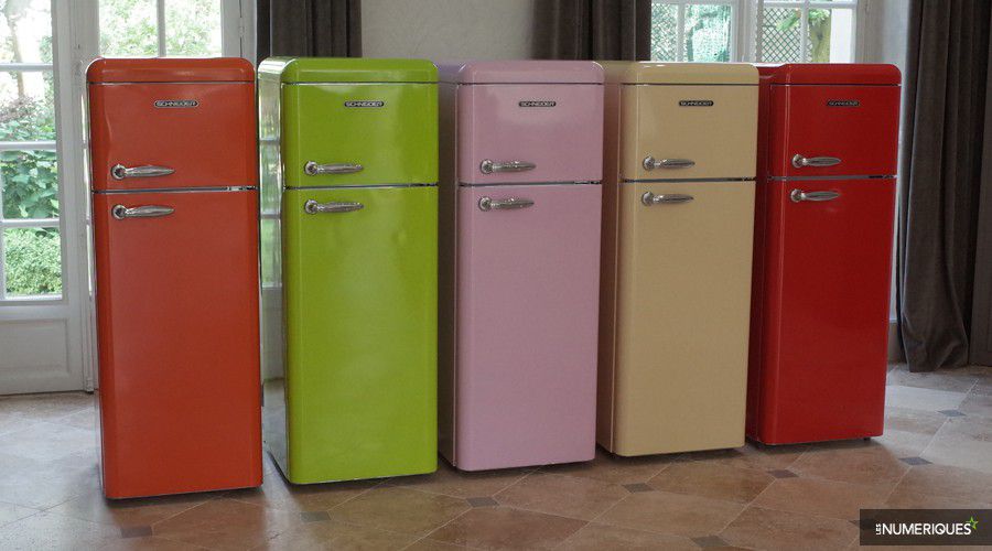 Refrigerateur vintage vert
