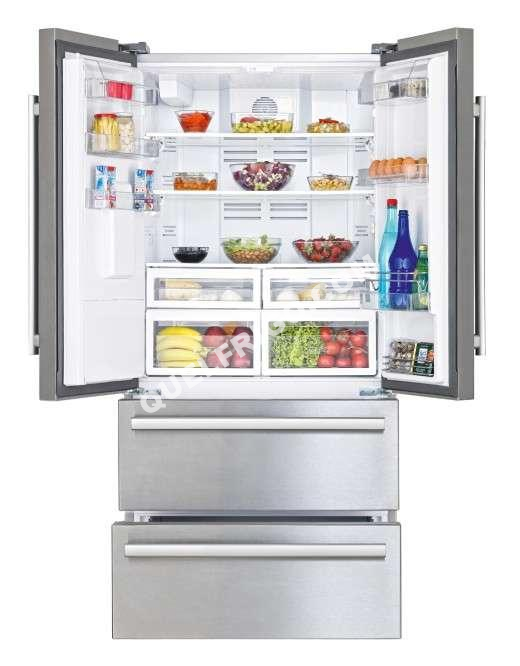 Réfrigérateur américain 2 portes beko gne60520x