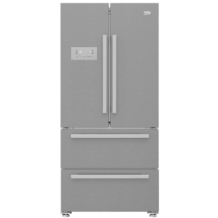 Frigo americain beko gris