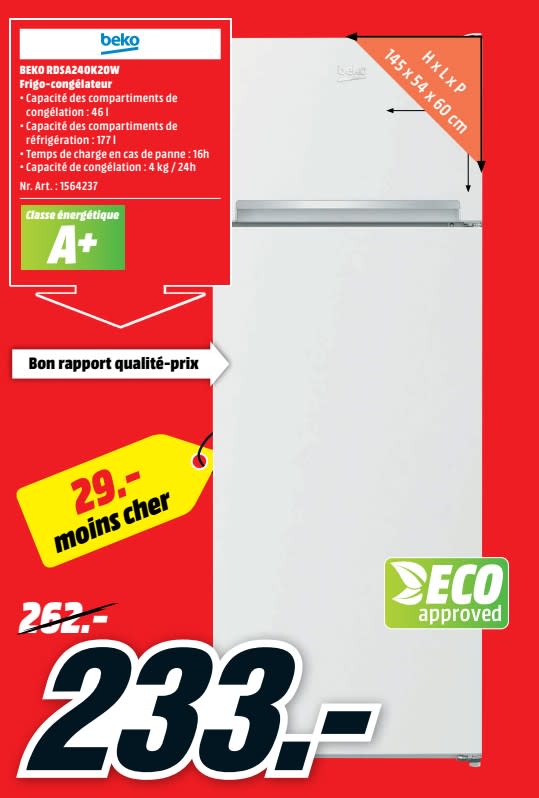 Frigo congelateur marque allemande
