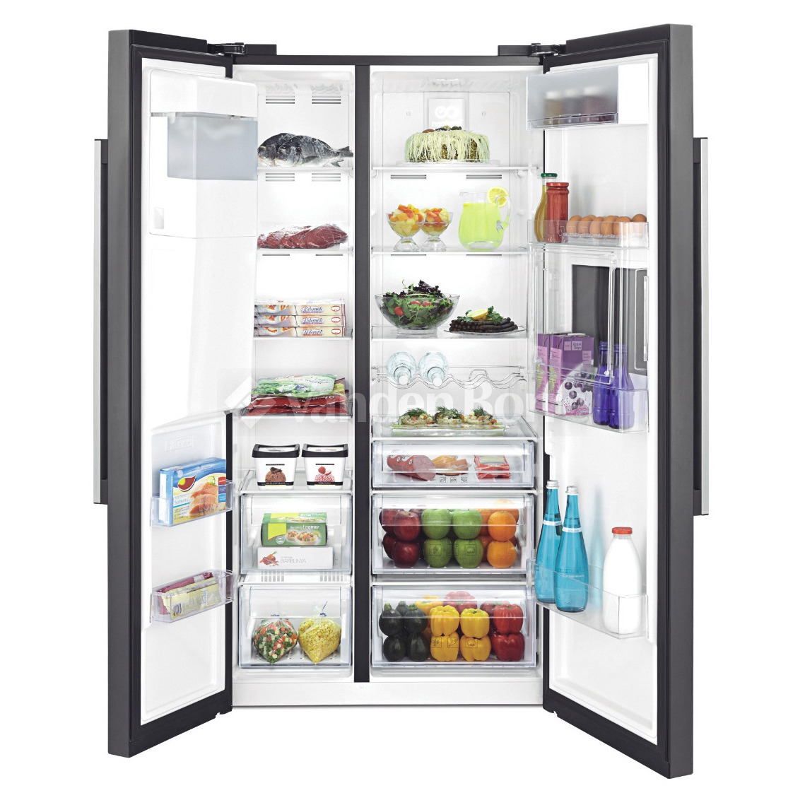 Frigo beko pastille noire