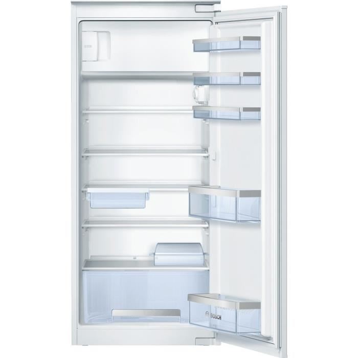 Frigo encastrable hauteur 122