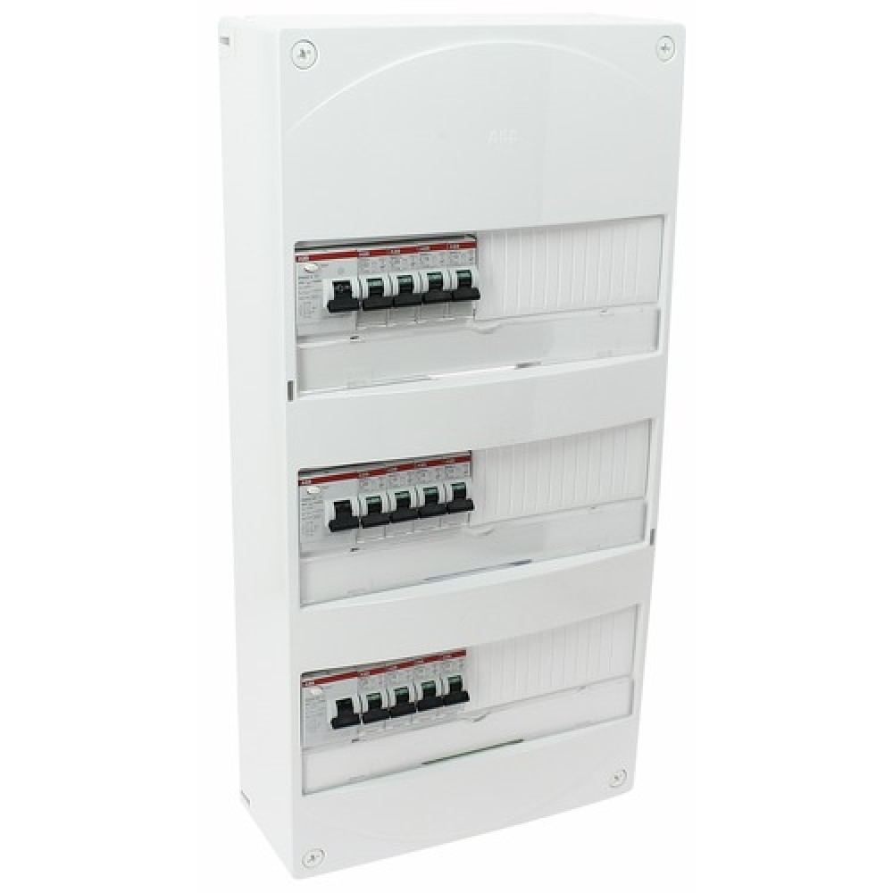 Tableau electrique 4 rangees abb