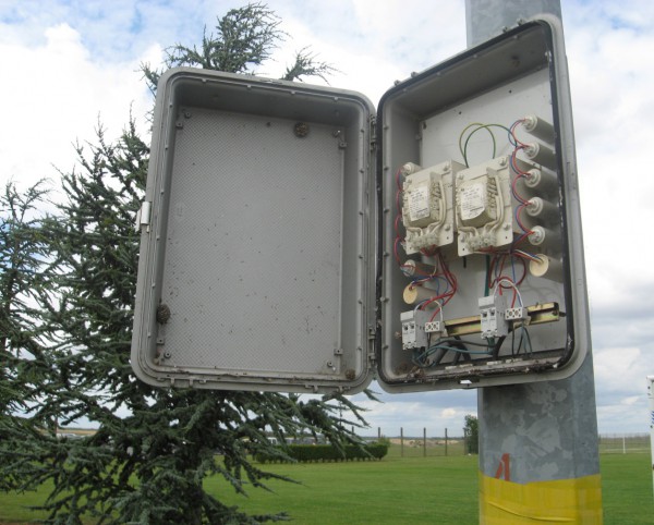 Armoire électrique éclairage public