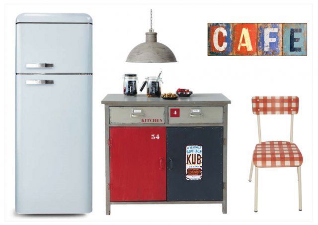 Frigo vintage deco