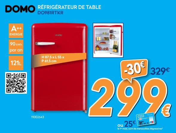 Frigo smeg leclerc
