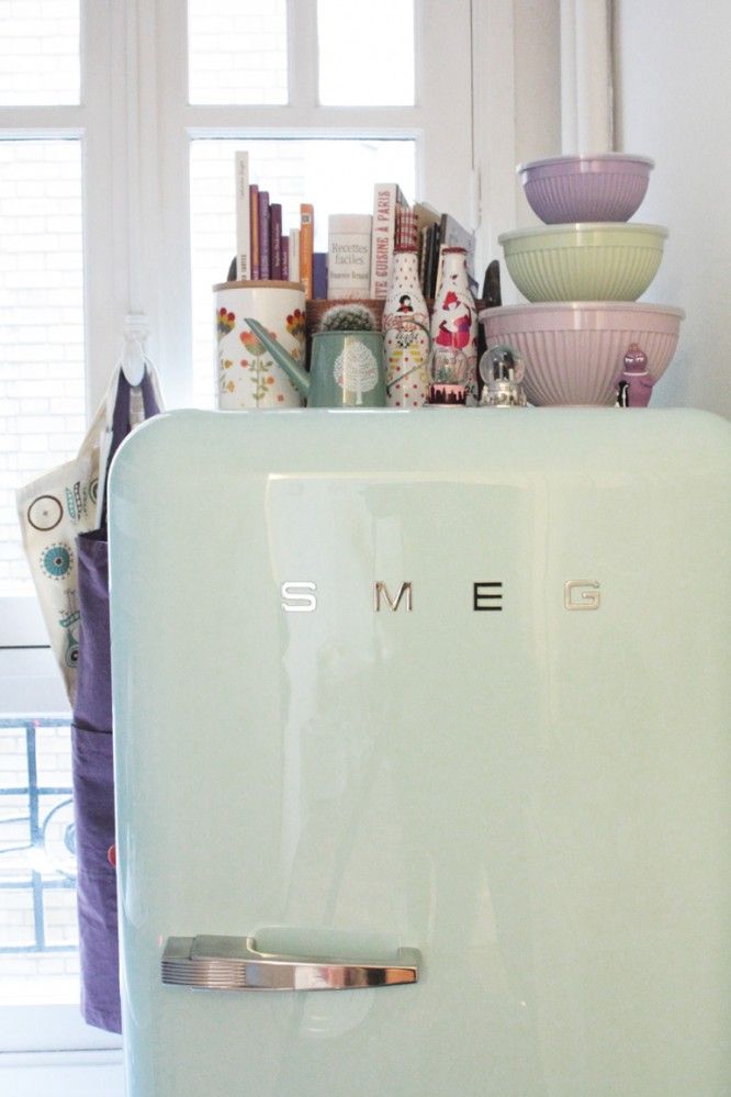 Frigo smeg pastel