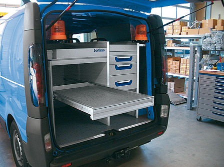 Amenagement utilitaire frigoriste