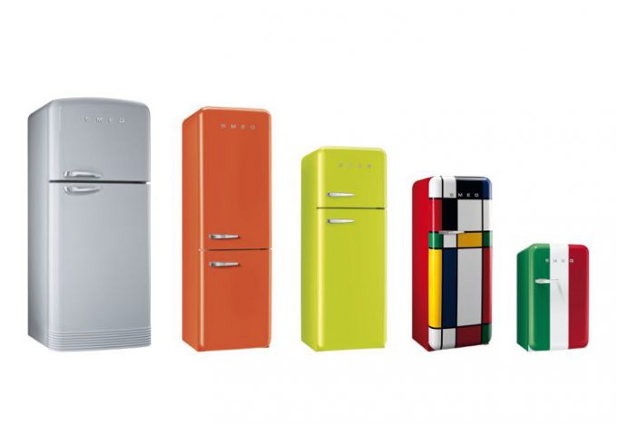 Frigo couleur smeg