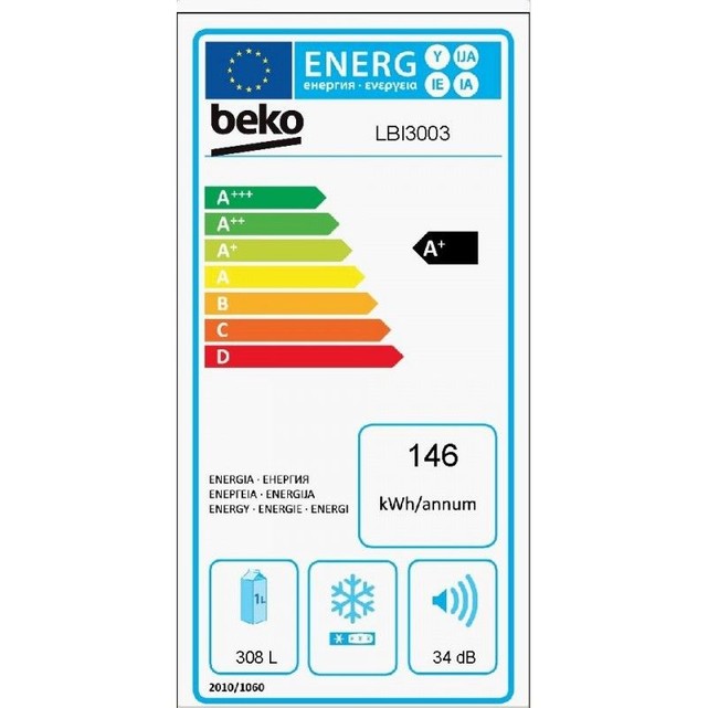 Frigo beko lbi3003