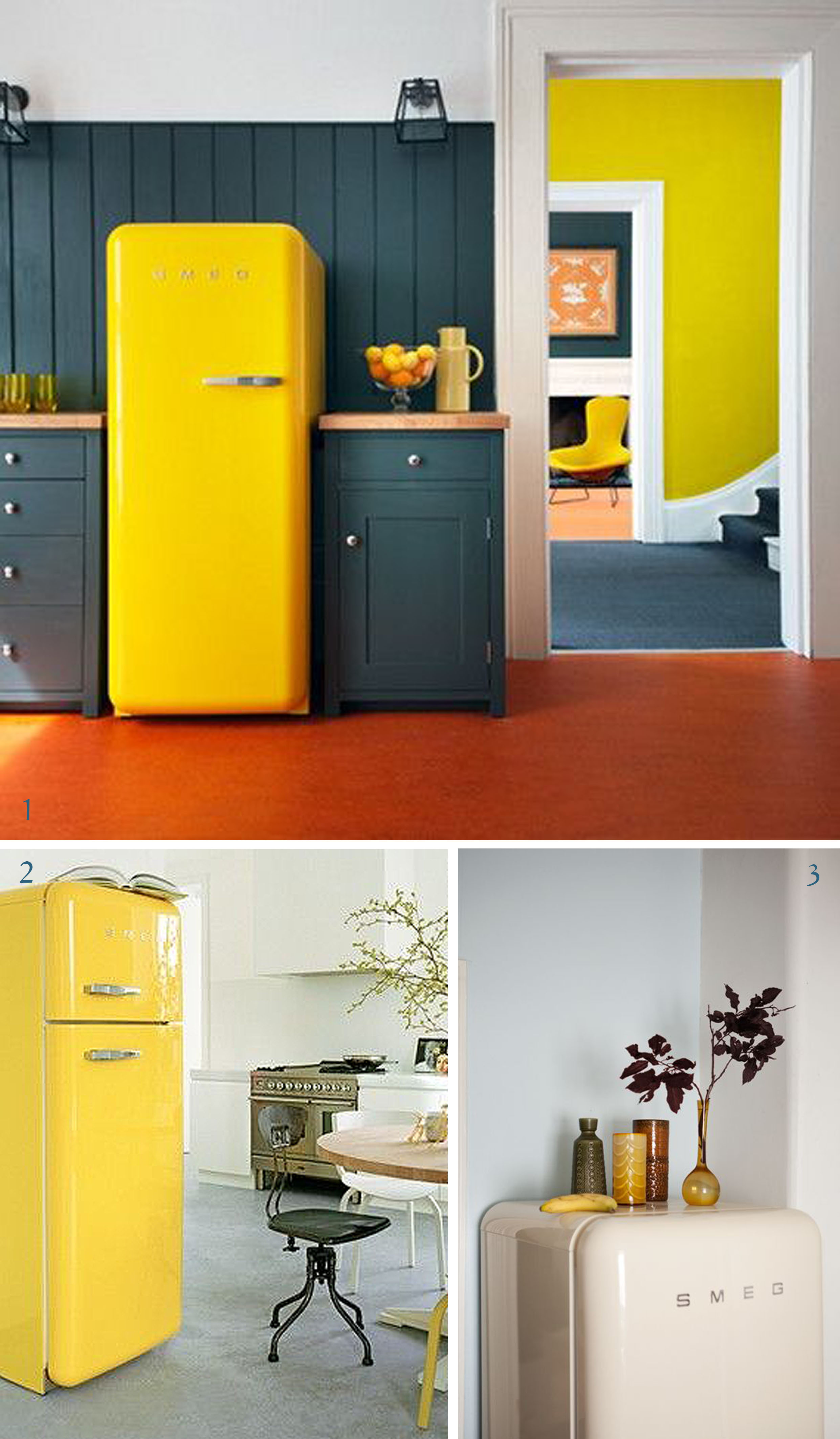 Frigo smeg mondrian