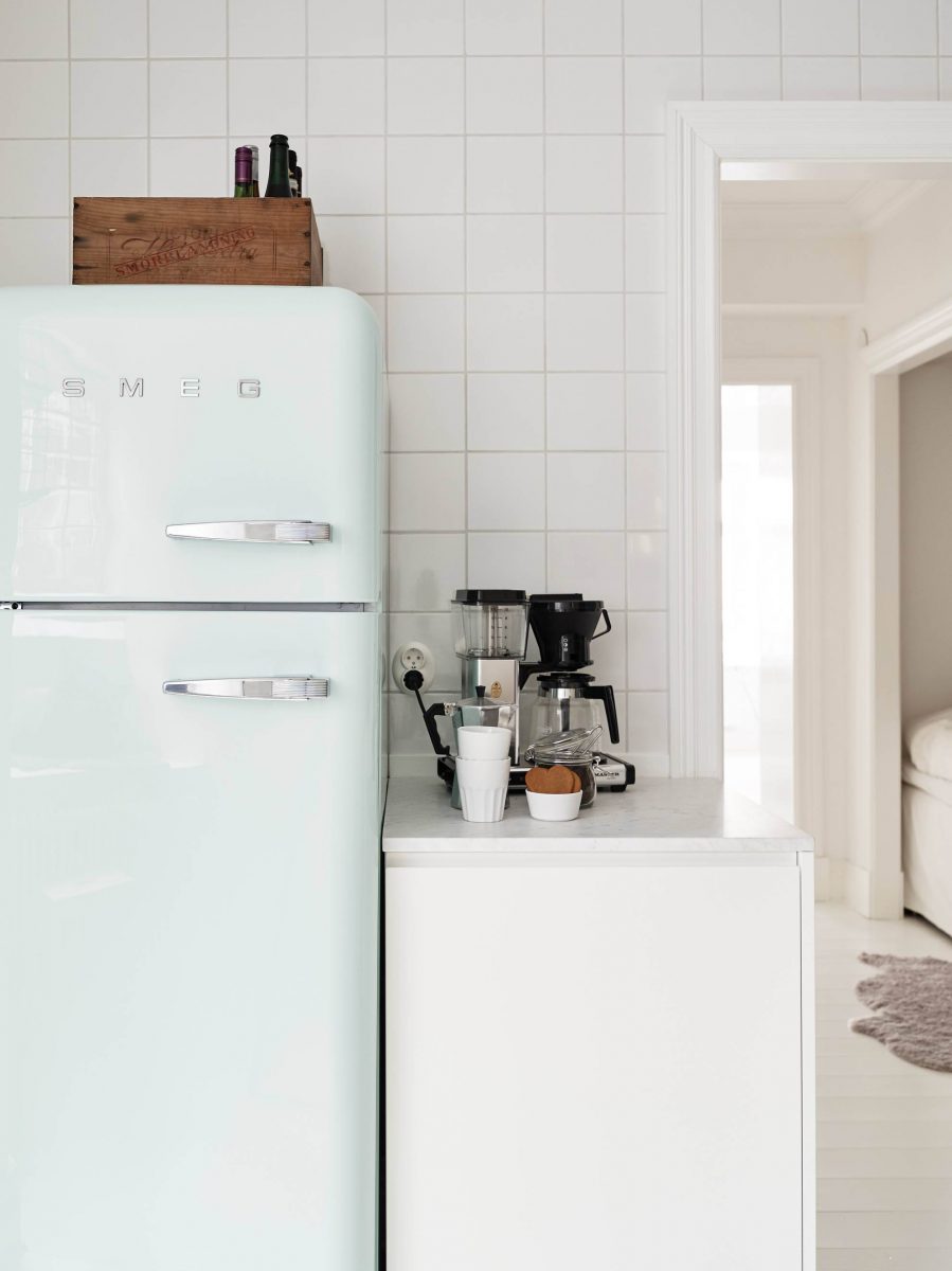 Frigo smeg menthe