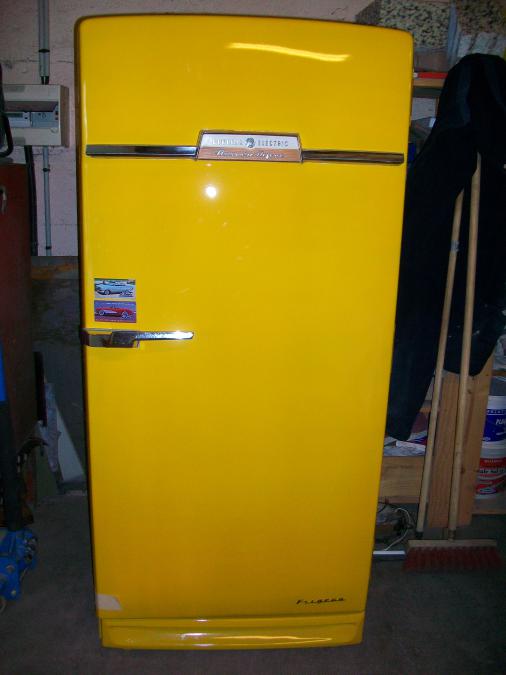 Frigo ancien americain