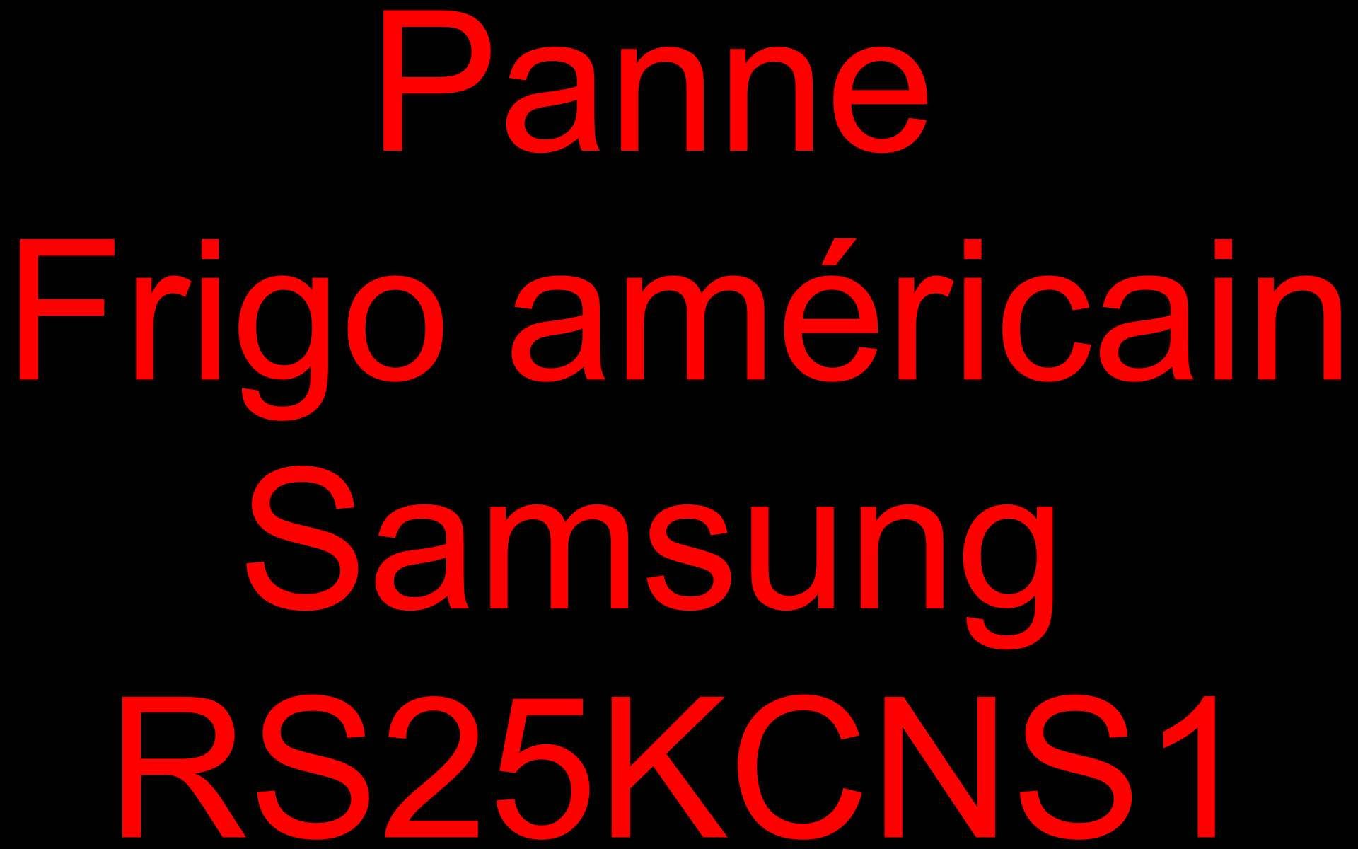 Frigo samsung qui congele