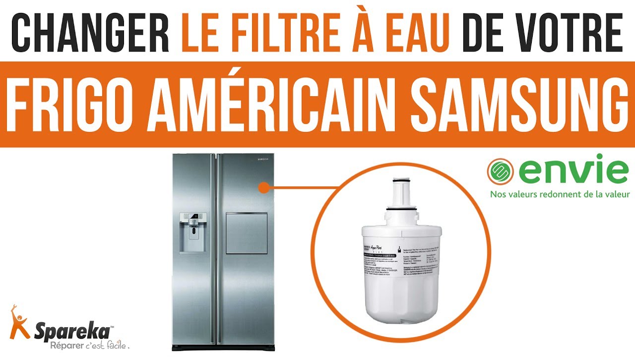 Frigo americain filtre eau