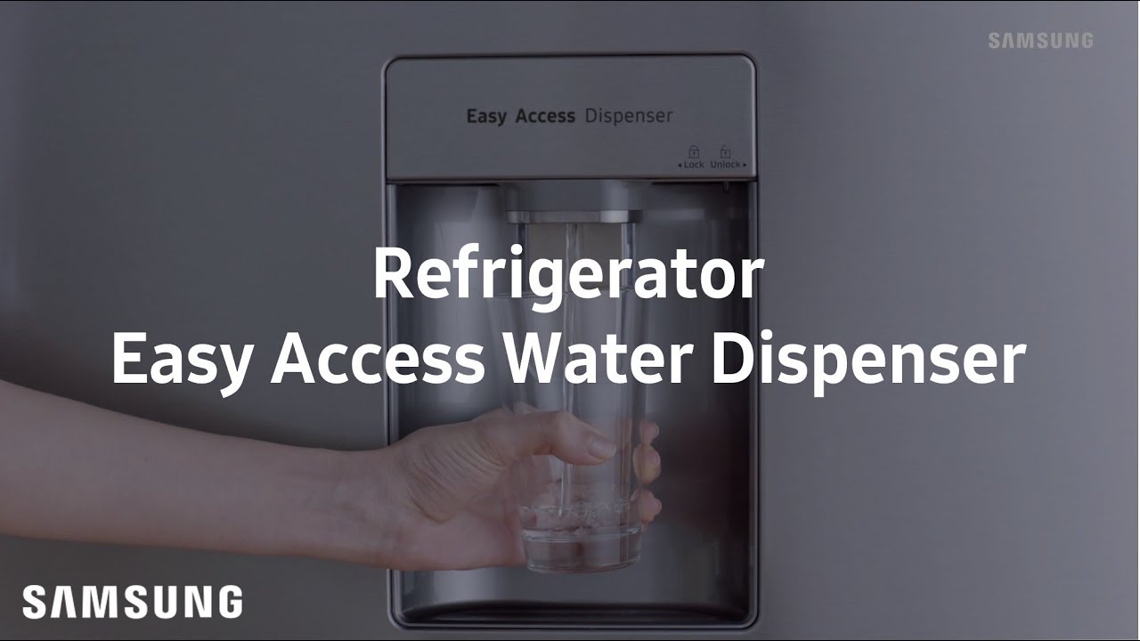 Frigo samsung easy access dispenser