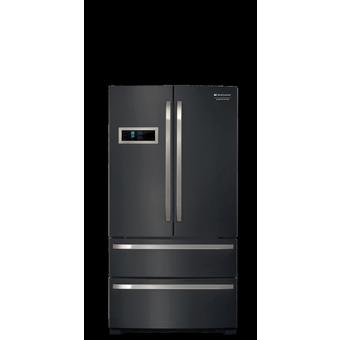 Refrigerateur americain 3 portes noir