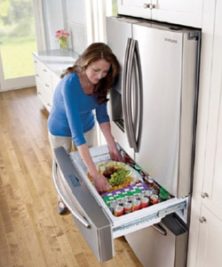 Frigo americain congelateur tiroir