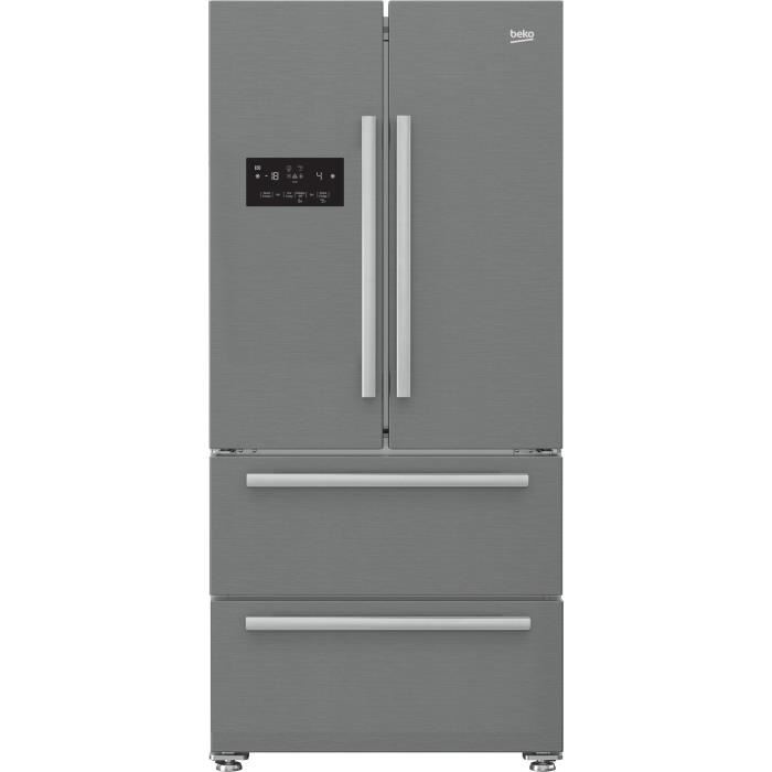 Réfrigérateur américain beko gne60530dx