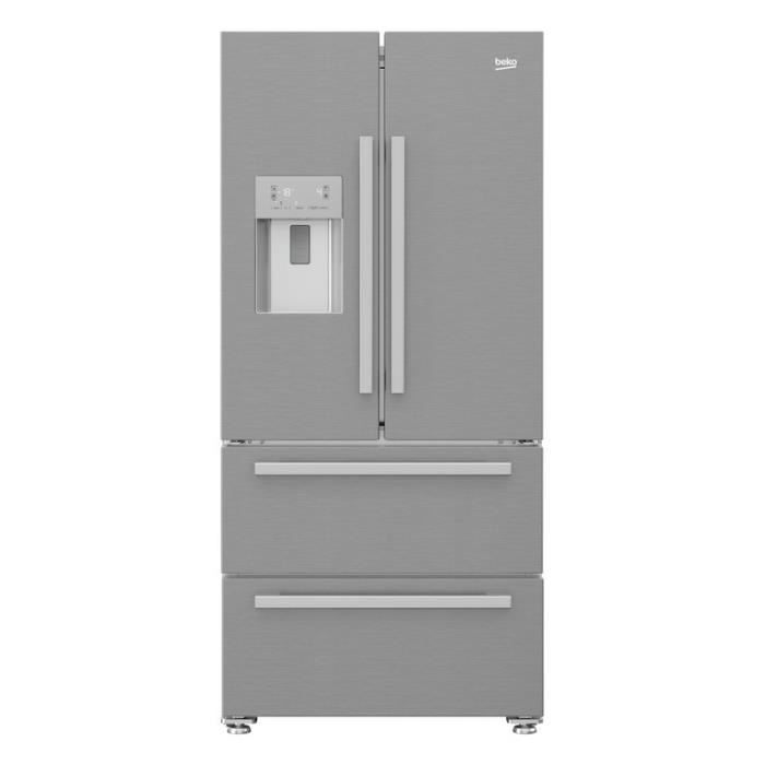 Refrigerateur congelateur pas cher inox