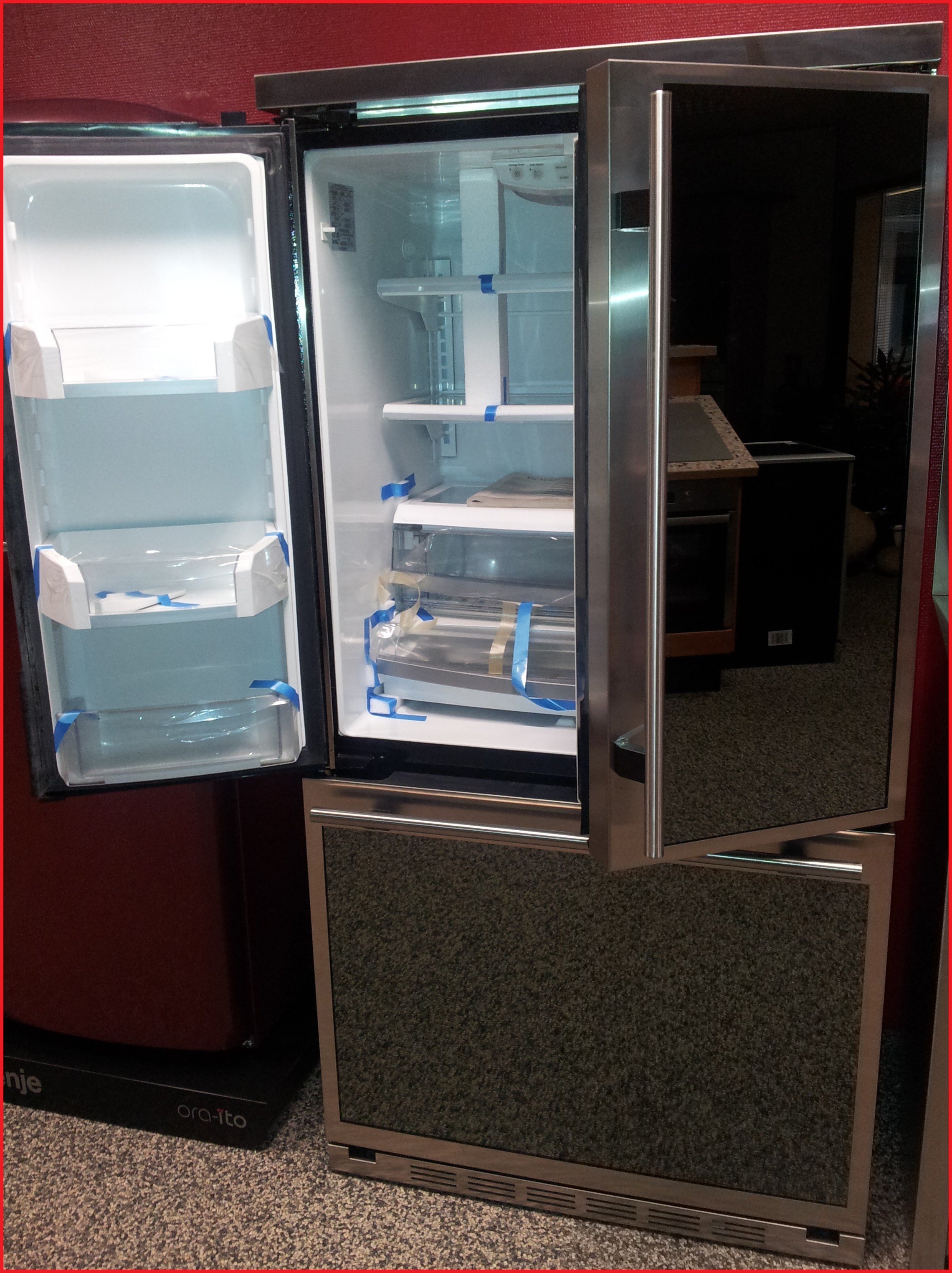Frigo americain effet miroir