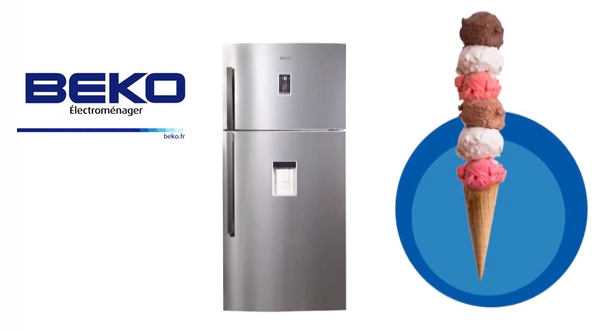Frigo beko sorbetiere
