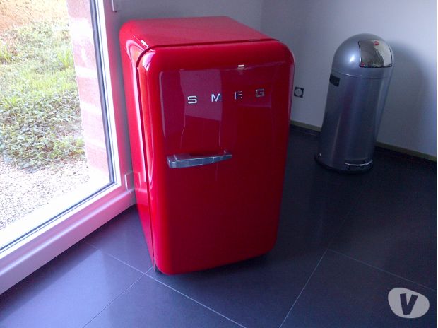 Frigo smeg rouge occasion