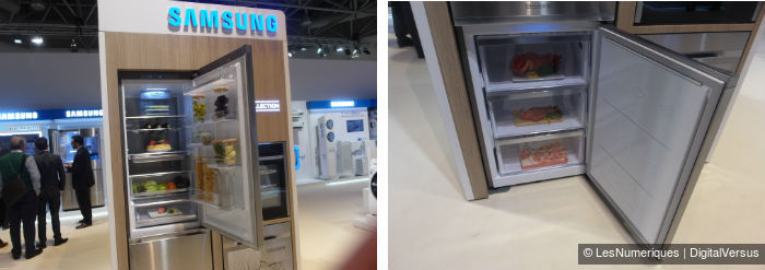 Frigo encastrable samsung
