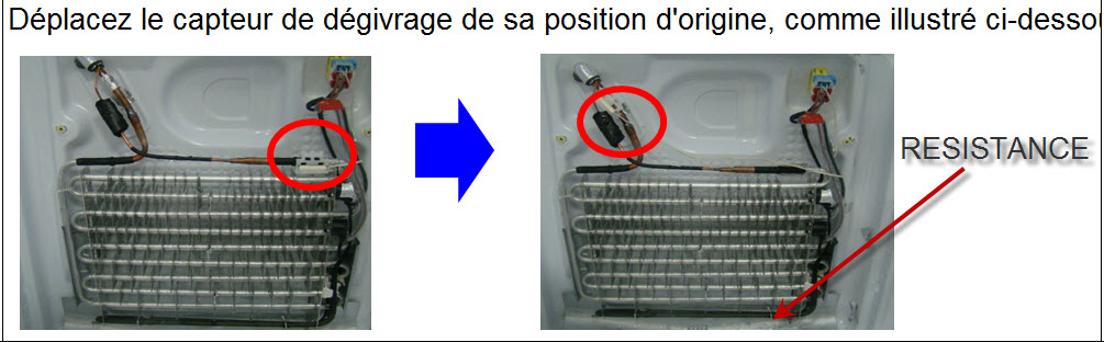 Frigo samsung s'éteint tout seul