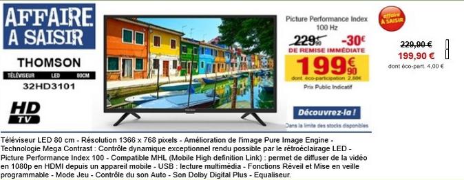 Frigo americain avec tv