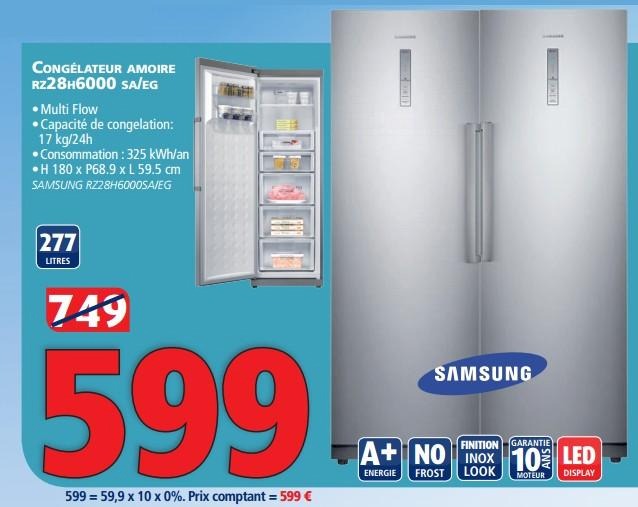 Frigo congelateur side by side