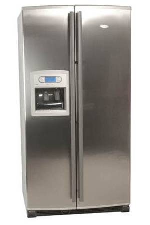Frigo americain whirlpool inox