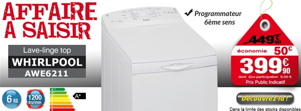 Lave linge anti balourd