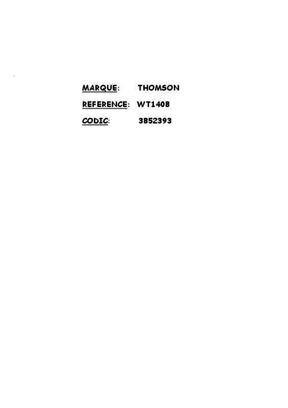 Code erreur e60 lave linge thomson