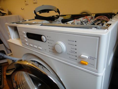 Changer joint hublot lave linge miele