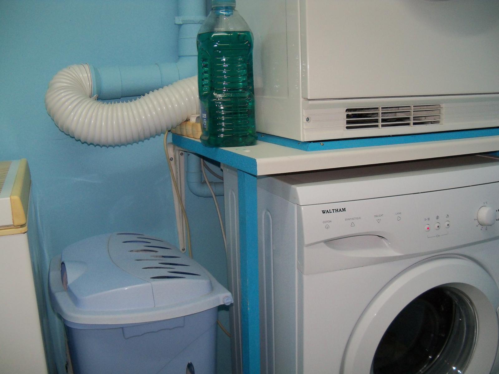 Superposer un seche linge et un lave linge